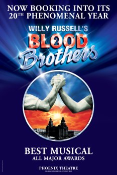 blood brothers willy russell Blood brothers, by the author of educating rita and shirley valentine, is a haunting rags to riches tragedy of our times a woman with numerous children to support surrenders one of her new born twins to the childless woman she cleans for blood brothers sparkles on broadway willy russell has the gift for heartbreakthis musical's power. blood brothers willy russell Blood brothers, by the author of educating rita and shirley valentine, is a haunting rags to riches tragedy of our times a woman with numerous children to support surrenders one of her new born twins to the childless woman she cleans for blood brothers sparkles on broadway willy russell has the gift for heartbreakthis musical's power.